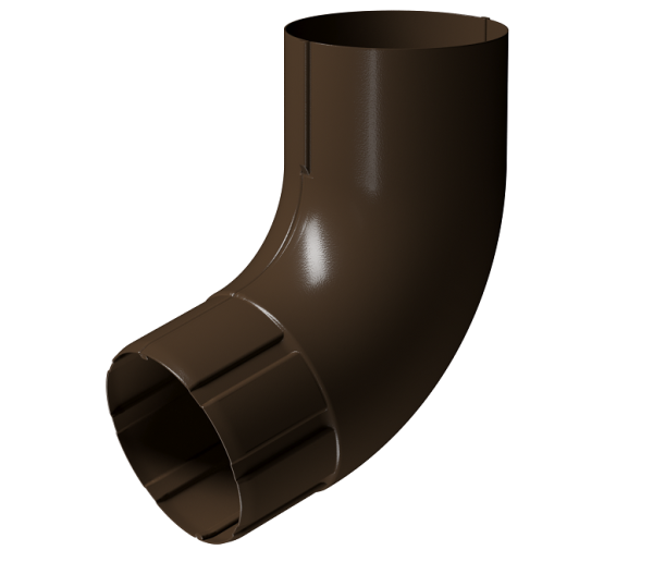 Колено 72° D90 Döcke STAL PREMIUM Каштан, (RAL 8017) купить в Каменск-Уральском