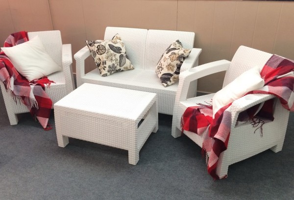 Комплект Yalta Terrace Set белый купить в Каменск-Уральском