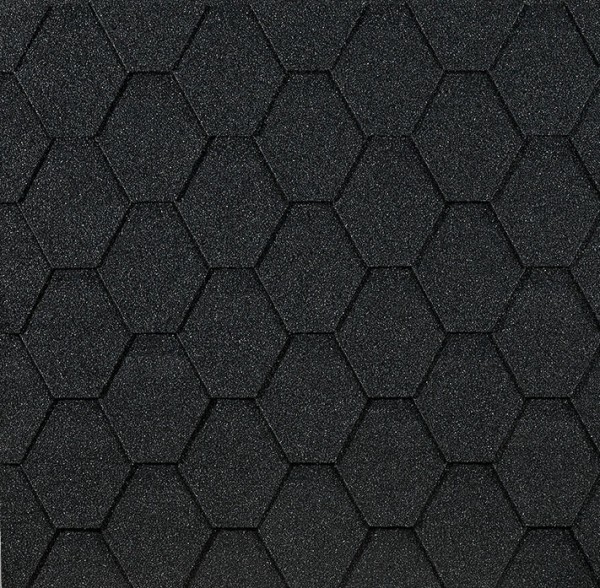 Гибкая черепица EURASIA Docke, Коллекция ШЕСТИГРАННИК Серый купить в Каменск-Уральском