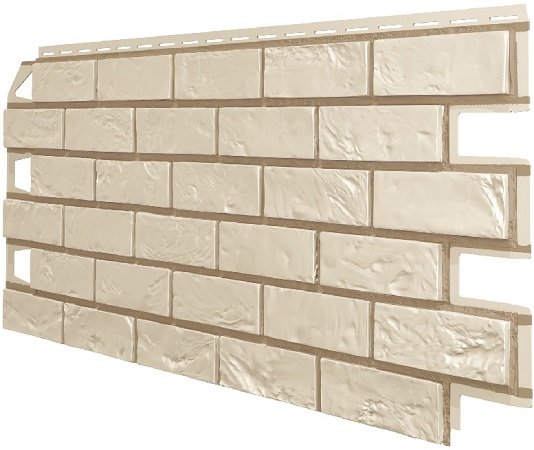 Фасадная панель VOX Vilo Brick Слоновая кость купить в Каменск-Уральском