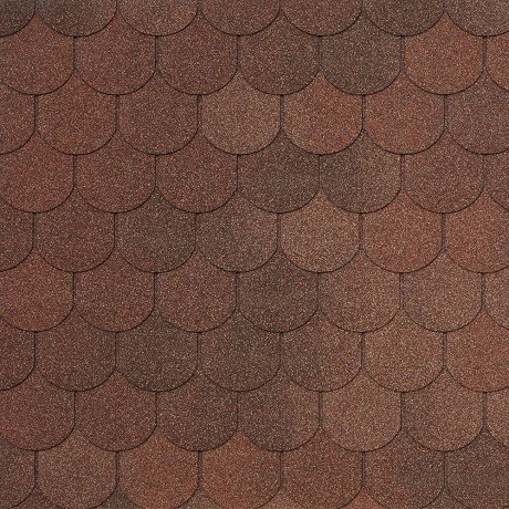 Гибкая черепица Tegola ASSISI terracotta 420 купить в Каменск-Уральском