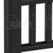 Комплект крышка/юбка для столба SEQUOIA BLACK купить в Каменск-Уральском