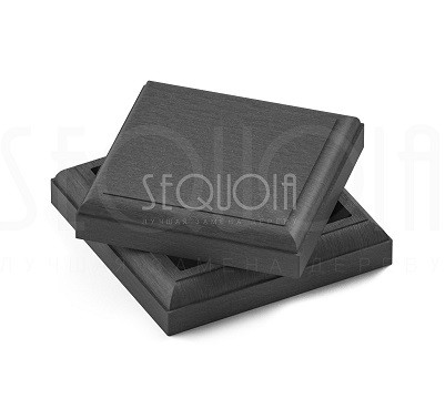 Комплект крышка/юбка для столба SEQUOIA GRAY купить в Каменск-Уральском