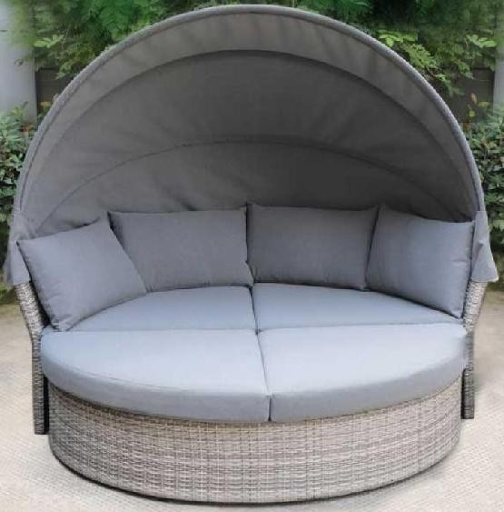 Диван-Трансформер AFINA плетеный из иск. ротанга AFM-325G Grey купить в Каменск-Уральском