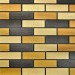 Фасадная плитка Кирисс Фасад Клинкерный кирпич 2х цветный №39 купить в Каменск-Уральском