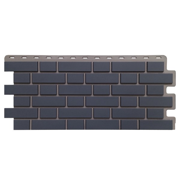 Фасайдинг Серия «Кирпич клинкерный» Асфальт купить в Каменск-Уральском