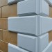 Угол Наружный к Фасадным Термопанелям Доломит Дагестанский Камень 400 мм Белый купить в Каменск-Уральском