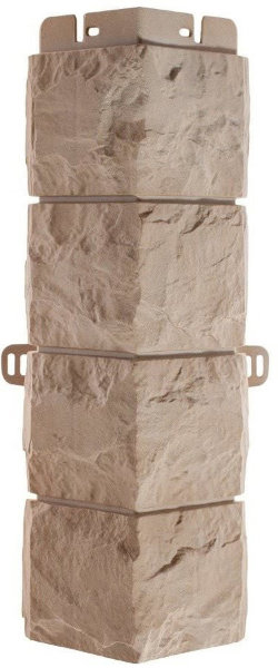 Фасадная панель Наружный угол фагот (талдомский), 0,45 х 0,13м (н) купить в Каменск-Уральском