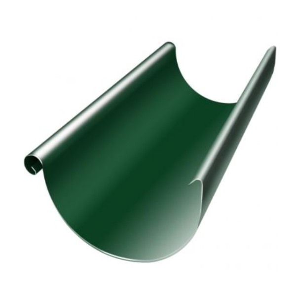 Водосток Grand Line 125x90 – Желоб 3м RAL 6005 купить в Каменск-Уральском
