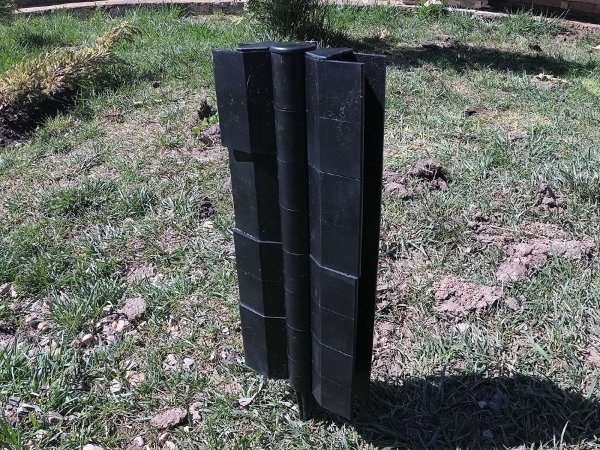 Угловой элемент поворотный, пластиковый от 60° до 300° для доски 300х30 мм из ДПК чёрный Holzhof купить в Каменск-Уральском