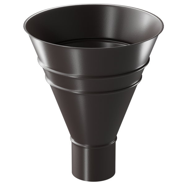 Воронка водосборная Döcke STAL PREMIUM, Шоколад купить в Каменск-Уральском