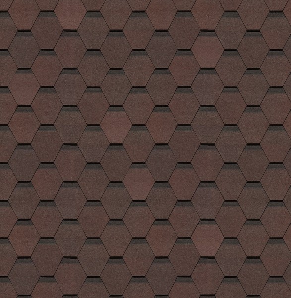 Гибкая черепица Docke, коллекция Шеффилд – Зрелый каштан купить в Каменск-Уральском