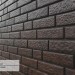 Фасадная панель Ю-Пласт Стоун Хаус Кирпич Коричневый купить в Каменск-Уральском
