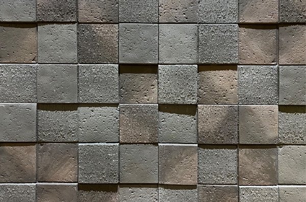 Фиброцементные панели КАНЬОН коллекция 3D-МОЗАЙКА 45 купить в Каменск-Уральском