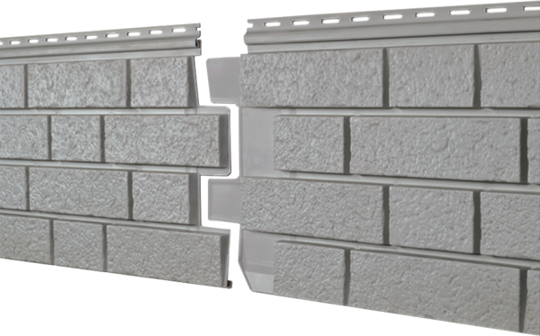 Фасадная панель Ю-пласт Стоун Хаус S-Lock Клинкер Нордик дым купить в Каменск-Уральском