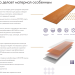 Фибросайдинг DECOVER 3600 x 190 x 8 мм Mokko купить в Каменск-Уральском