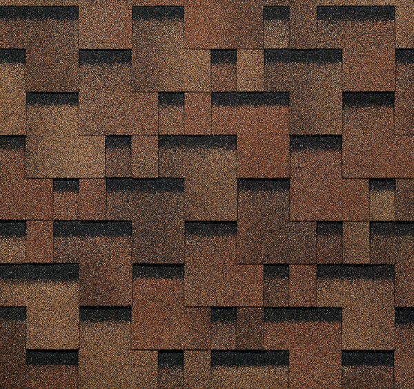 Гибкая черепица EURASIA Docke, Коллекция Лабиринт Светло-коричневый купить в Каменск-Уральском