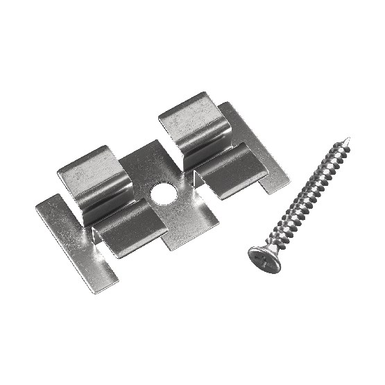 Клипса с саморезом, Grinder шовный монтаж 5 mm купить в Каменск-Уральском