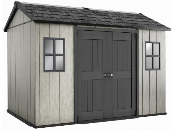 Хозблок пластиковый Oakland 11*7.5"SD (по полу внутри 8,0 кв.м.) Можно красить купить в Каменск-Уральском