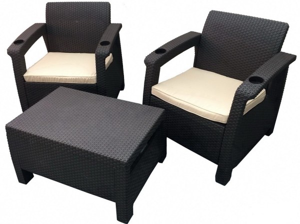 Комплект Yalta Balcony Set венге купить в Каменск-Уральском