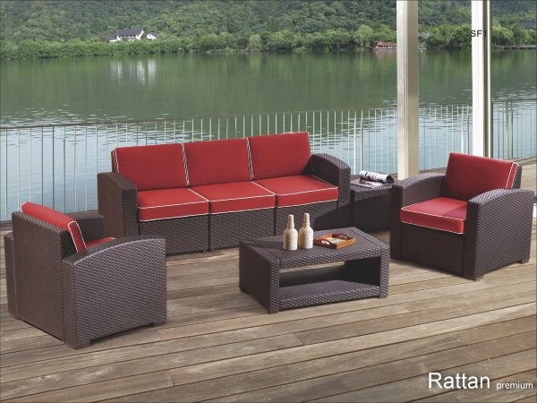 Уличные диваны и кресла коллекции Rattan Premium 5  купить в Каменск-Уральском