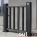 Ограждение из ДПК Outdoor Классик 3D STORM чёрный купить в Каменск-Уральском