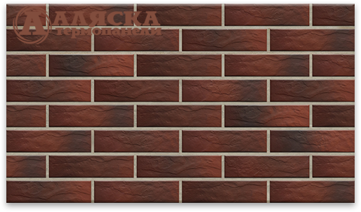 Фасадные Термопанели Аляска Cherry Rustic купить в Каменск-Уральском