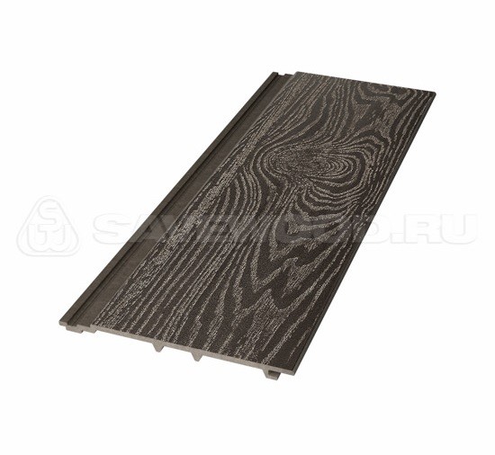 Сайдинг из дпк savewood sw-cedrus тангенциальный распил темно-коричневый купить в Каменск-Уральском