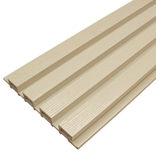 Фасадная доска из ДПК Faynag Wood Рейка Слоновая кость купить в Каменск-Уральском