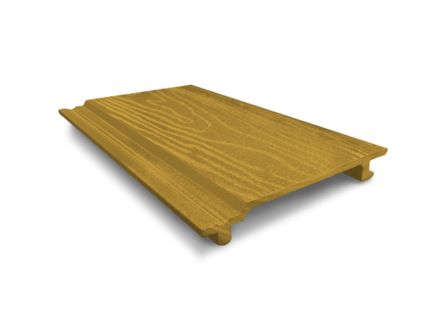 Фасадная панель  из ДПК ECODECKING Желтый купить в Каменск-Уральском