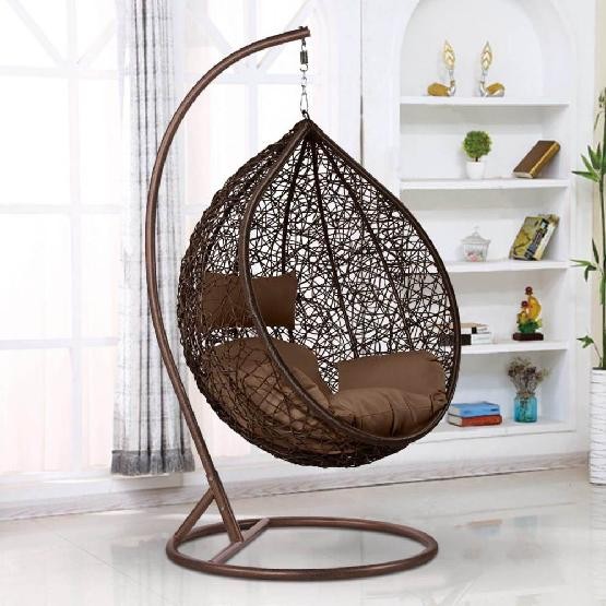 Кресло Подвесное из искусственного ротанга AFM-168A-XL Brown купить в Каменск-Уральском