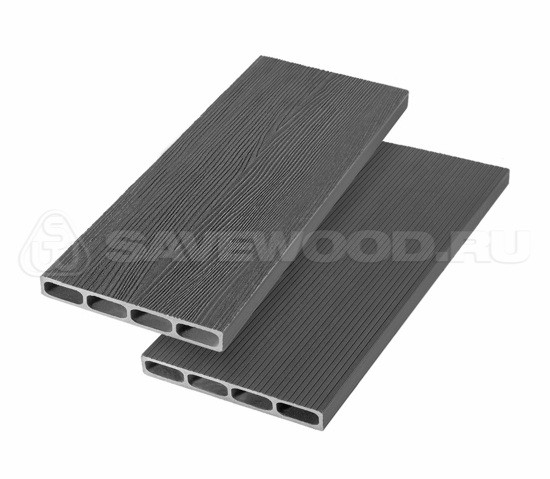 Грядочная доска ДПК 3D Savewood SW Rubus (R) графит купить в Каменск-Уральском