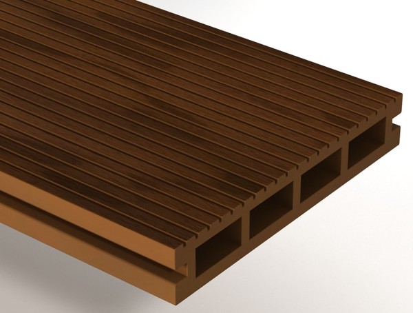 Террасная доска из ДПК WOODVEX Expert Тик купить в Каменск-Уральском