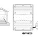 Сарай пластиковый Newton 759 купить в Каменск-Уральском