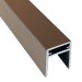 П-профиль Алюминиевый EasyDecking 35x25 Венге купить в Каменск-Уральском