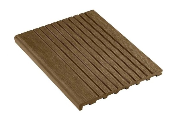 Ступень полнотелая из ДПК Deckart Step Орех купить в Каменск-Уральском