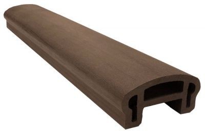 Перила вехнее фигурное Woodvex Select Темно - Коричневый купить в Каменск-Уральском