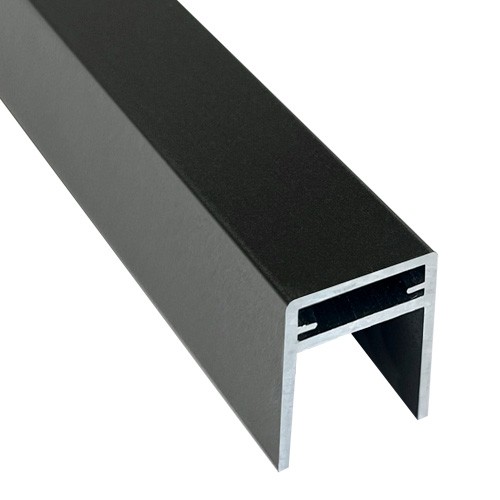 П-профиль Алюминиевый EasyDecking 35x25 Черное дерево купить в Каменск-Уральском