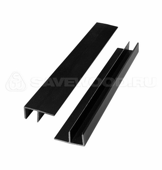 F-профиль ДПК Savewood – Чёрный купить в Каменск-Уральском