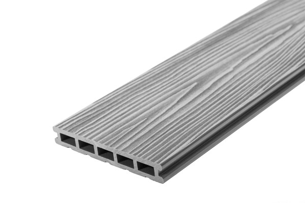 Террасная доска из ДПК RusDecking Unodeck Mogano - Серый купить в Каменск-Уральском