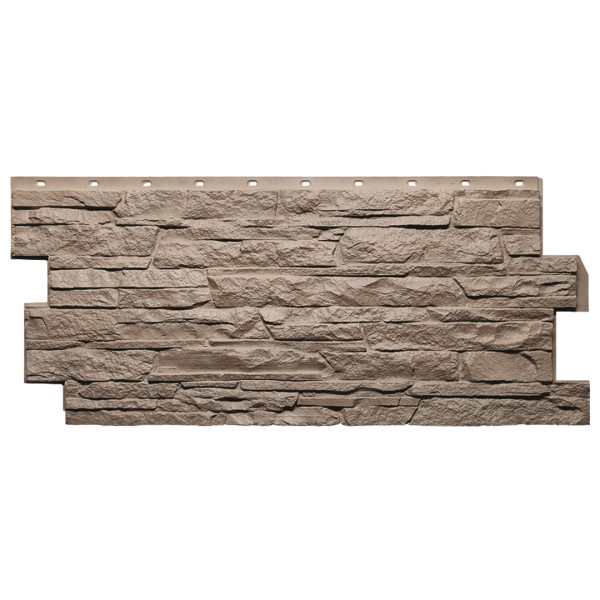 Фасадная панель FineBer, Скала, Песочный купить в Каменск-Уральском