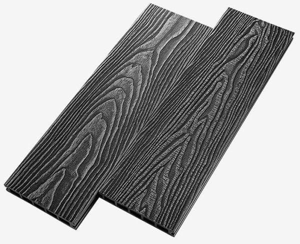 Террасная доска из ДПК RusDecking Unodeck Vintage - Графит купить в Каменск-Уральском