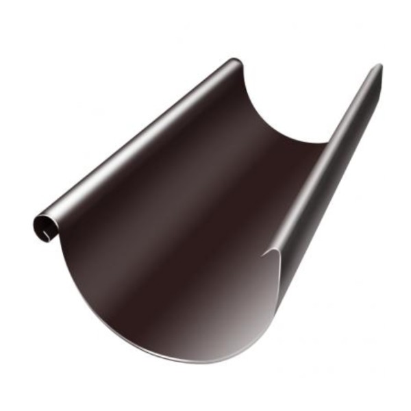 Водосток Grand Line 125x90 – Желоб 3м RAL 8017 купить в Каменск-Уральском