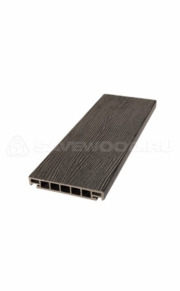 Террасная доска из ДПК SW Salix (S) (R) темно-коричневый купить в Каменск-Уральском
