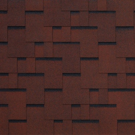 Гибкая черепица Tegola SAN REMO rosso 402 купить в Каменск-Уральском